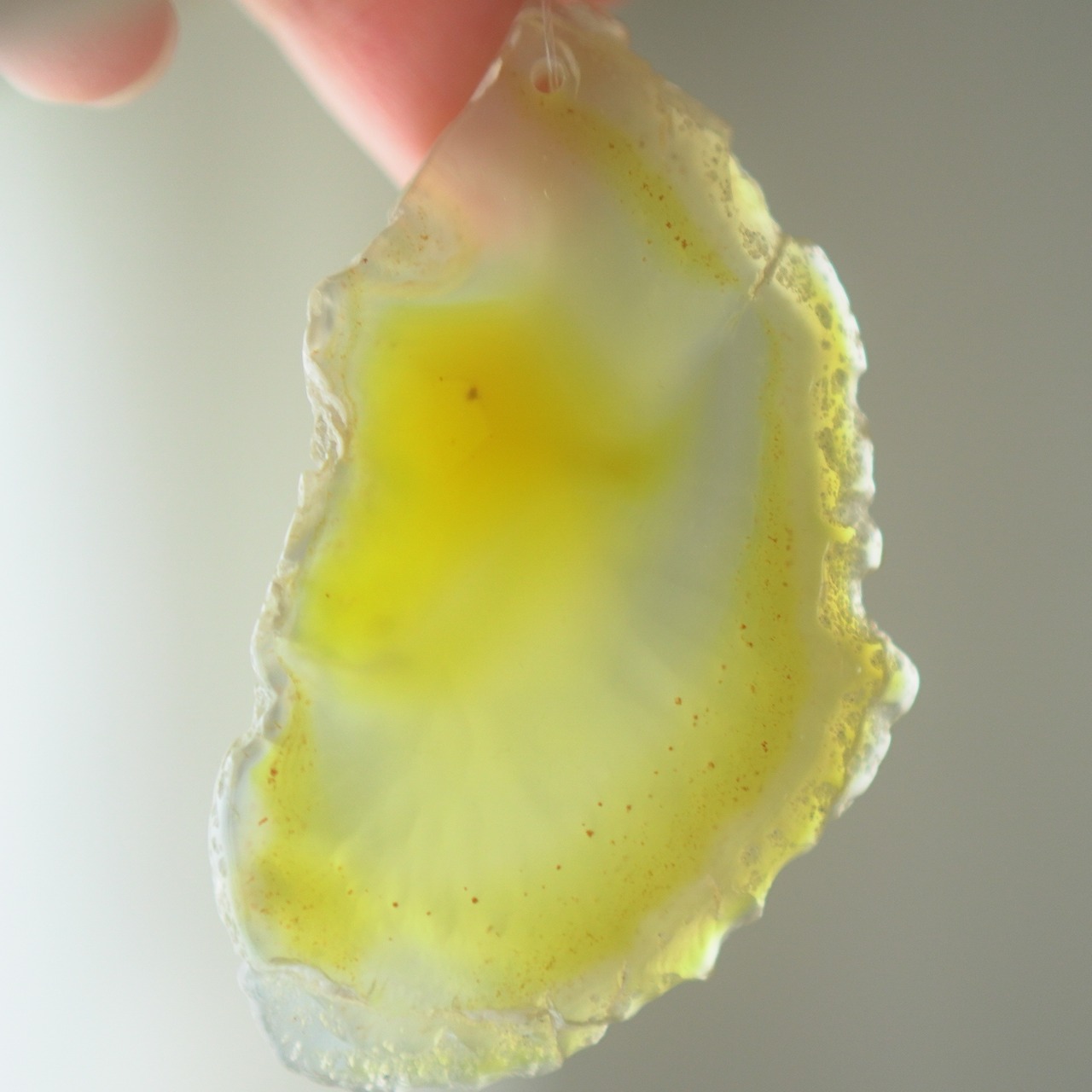 Limoncello 02 - アゲートヒーリングチャイム / Agate Sun Catcher Wind Chime 647