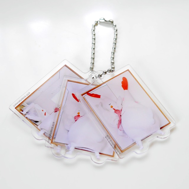 ●ガチャコンプリートセット● ちょ母３連アクリルキーホルダー（カプセルトイ）