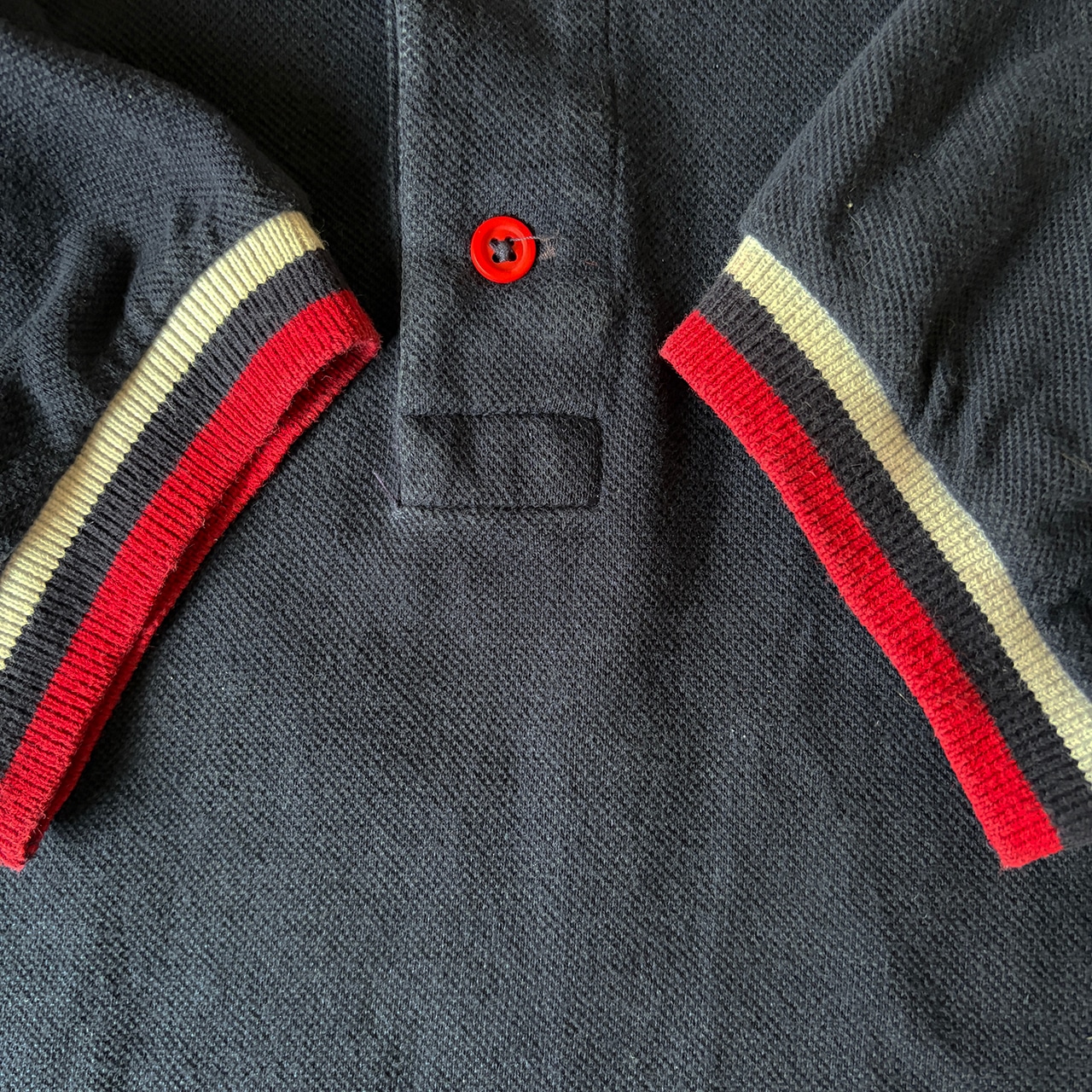 70s Vintage Izod Lacoste Polo Shirt アイゾッド ラコステ ポロシャツ 糸巻きタグ Size L 中古