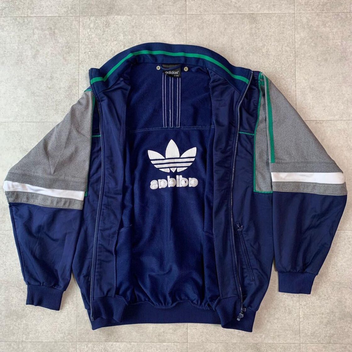 アディダス adidas トラックジャケット 90s ビンテージ ジャージ L 