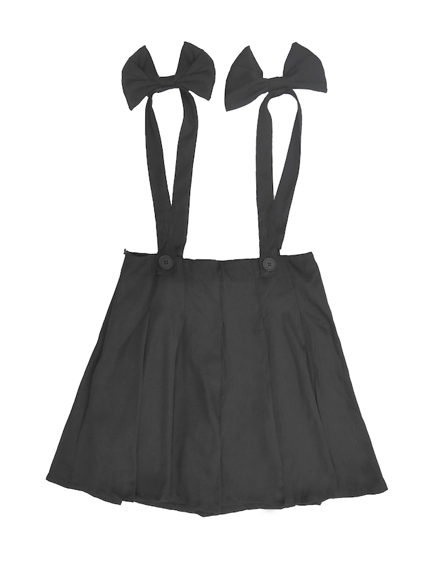 ribbon suspenders skirt