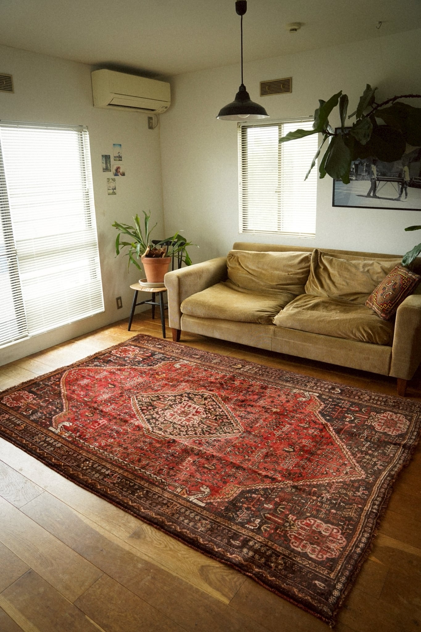 1694-Vintage Qashqai rug | 手織りのヴィンテージラグ専門店 | Bahr