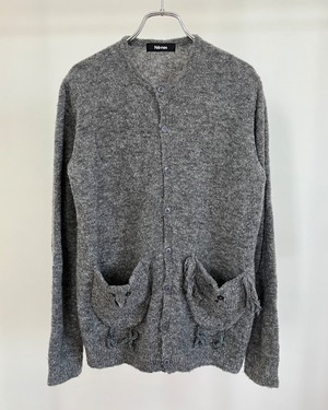 Ne-net design pockets cardigan