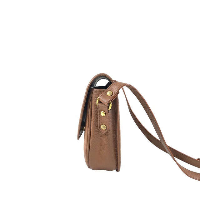 Yves Saint Laurent イヴ・サンローラン ショルダーバッグ ブラウン YSL レザー vintage ヴィンテージ オールド ews436