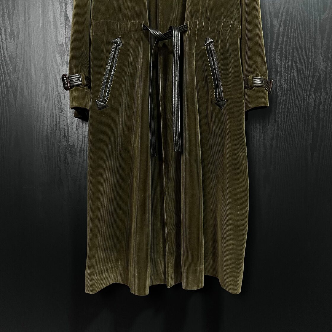 1970s Yves Saint Laurent rive gauche homme Safari-Style Corduroy 
