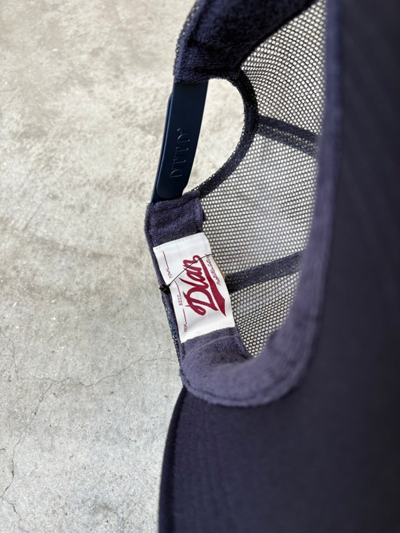 DLAN / TRUCKER CAP / メッシュキャップ / LOW TYPE / NAVY - 3