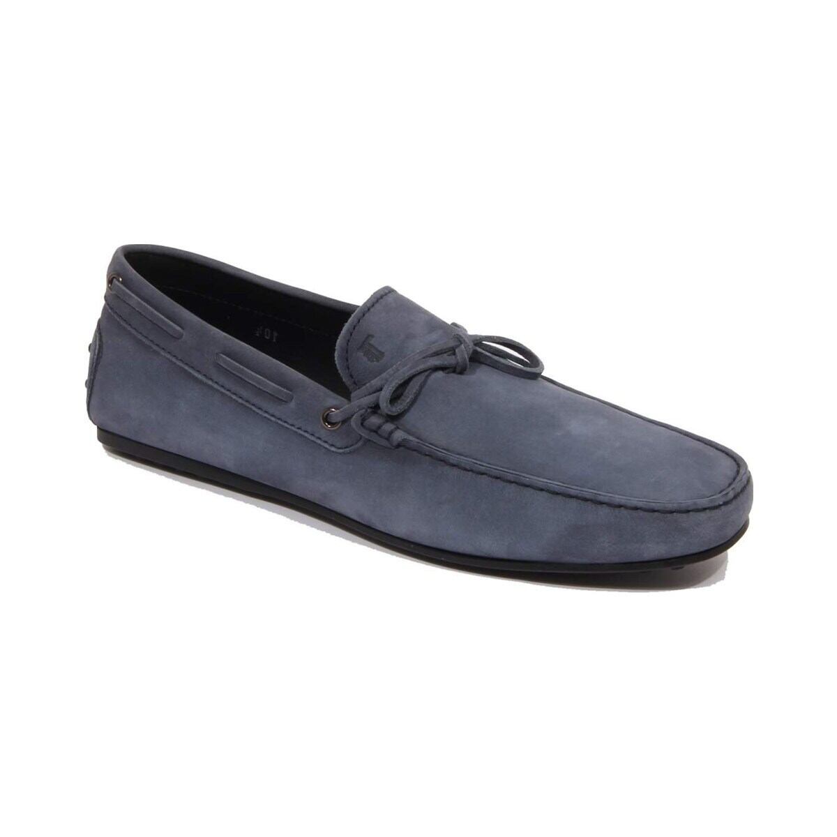 TOD'S トッズ メンズ ローファー レザー ネイビー