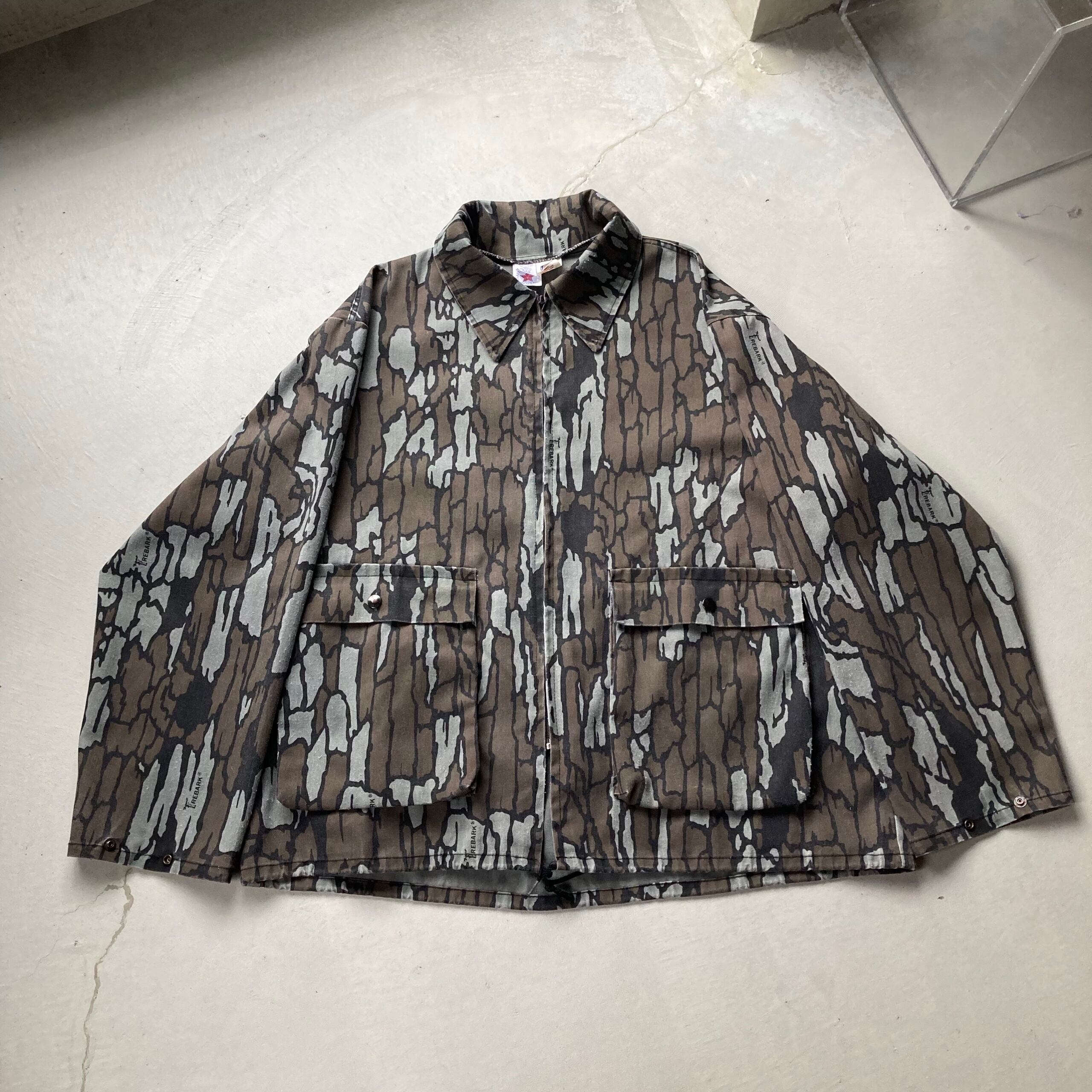 80〜90's USA製 PREDATOR CAMOUFLAGE Shirt XL / プレデターカモ