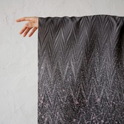 「manazashi」矢羽柄　〜洗えるきもの（シルジェリー）〜