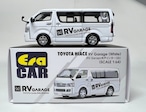 ERACAR特注モデル   EraCar 1/64 TOYOTA　RVガレージHiace　ホワイト