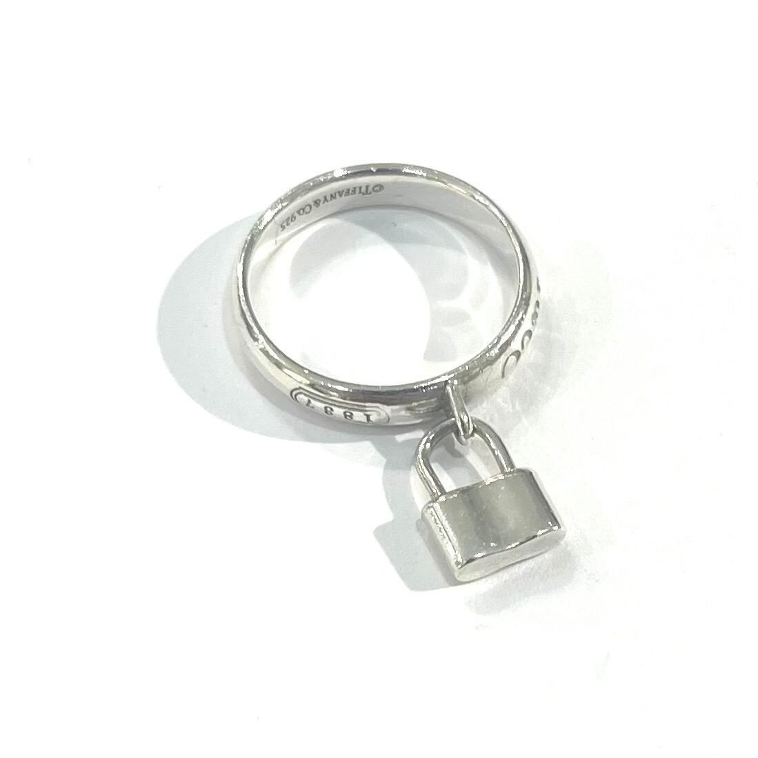 希少【TIFFANY&CO.】【12.5号】 2872 ティファニー カデナロック指輪