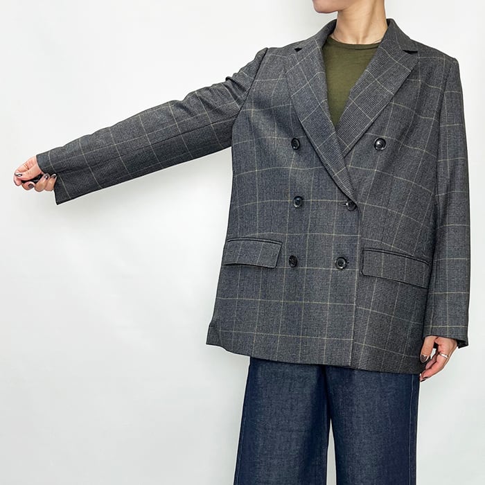 marmors マルモア double tailored jacket 0225305132 2025秋冬新作