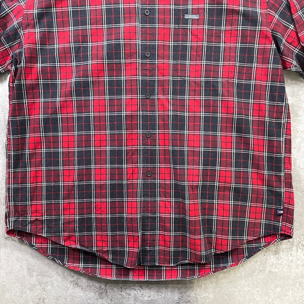 90年代 CHAPS Ralph Lauren チャップス ラルフローレン チェックシャツ
