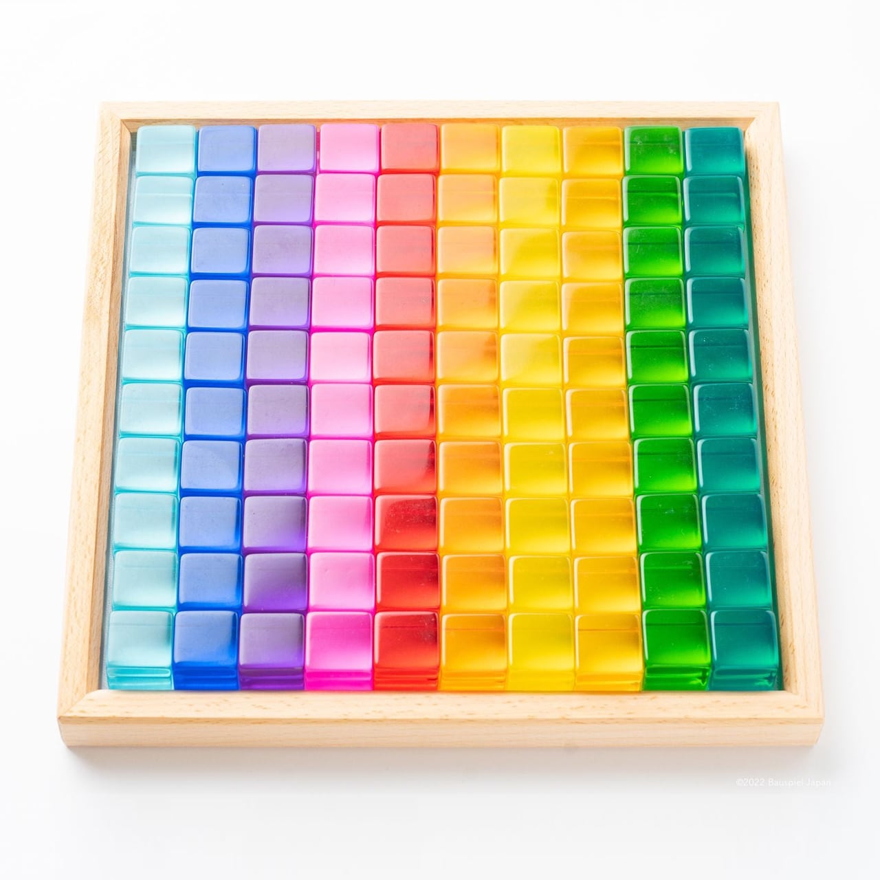 Gluckskafer Rainbow Building Slats | Earth8toys