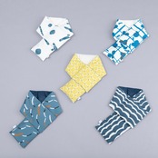 【コラボレーション】ムラタトモコ×Hayachine Madeコラボ　パッカブルダウンマフラー