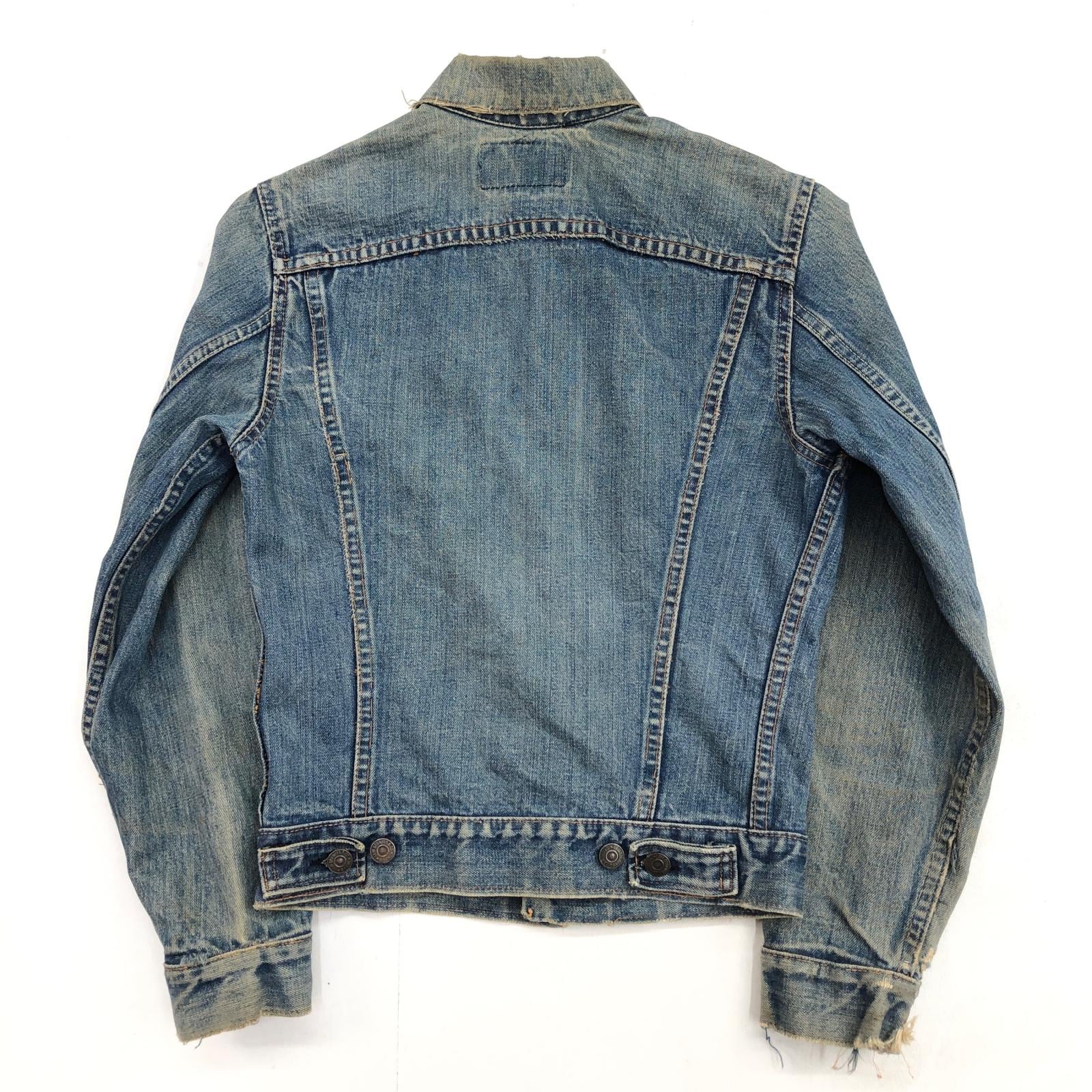 LEVI'S リーバイス 60年代 USA製 70505 4th BIG E 不均等V おそらく