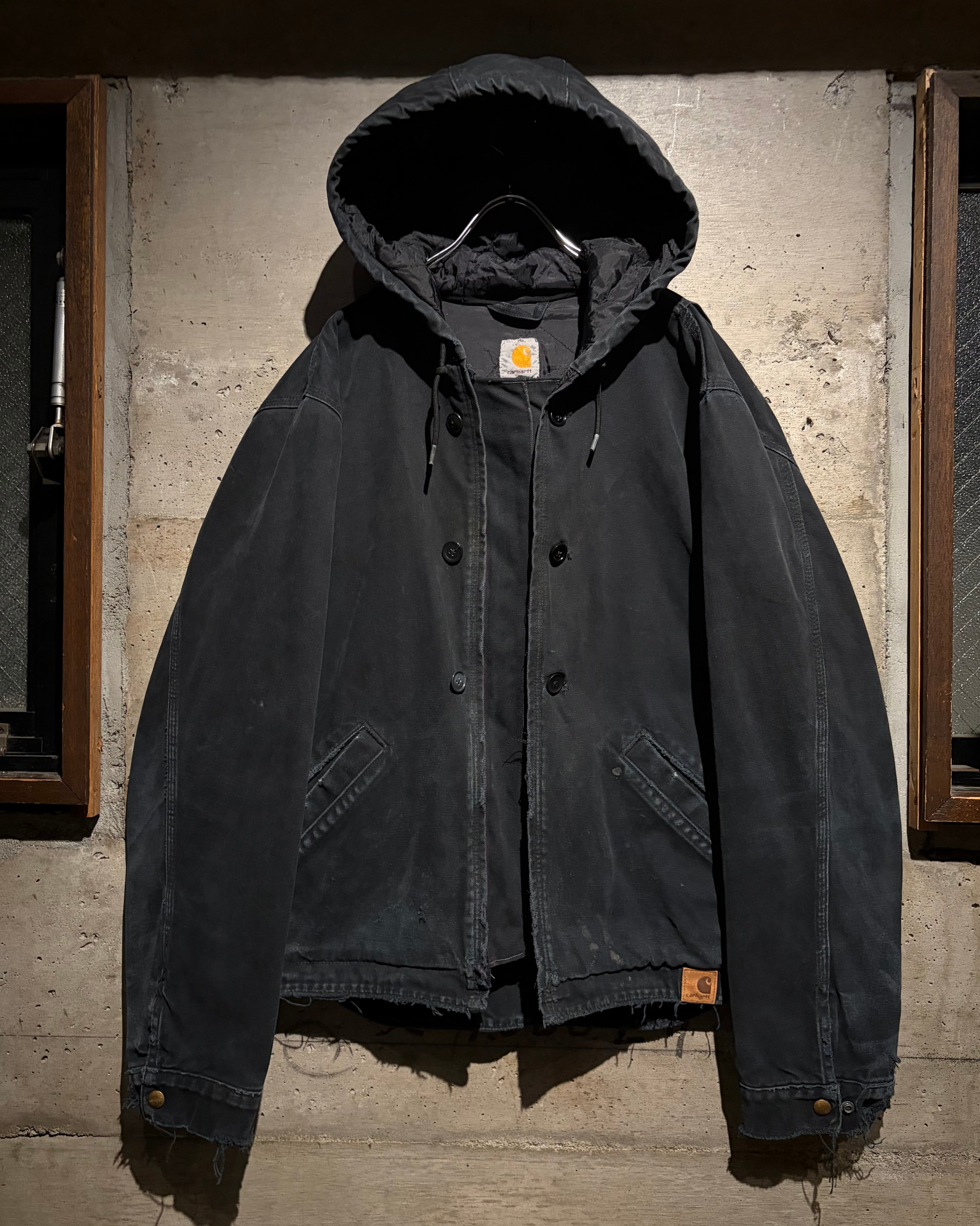Caka】“Carhartt” Vintage Customized Hooded Duck Jacket | Caka(カカ