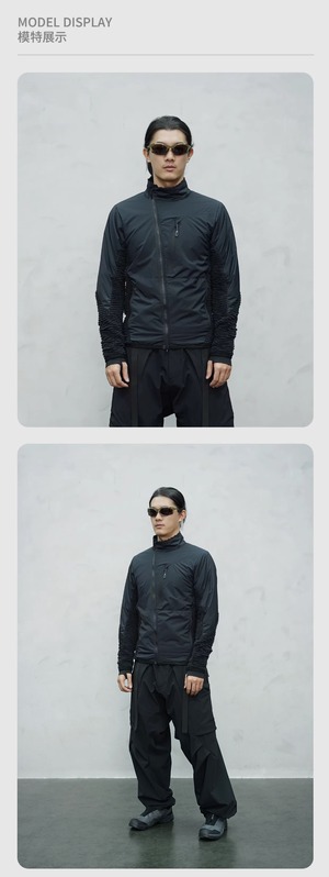 NOSUCISM 2025AW_「融」PRIMALOFT®Active Evolve バイオニックフリースミドル断熱ジャケット