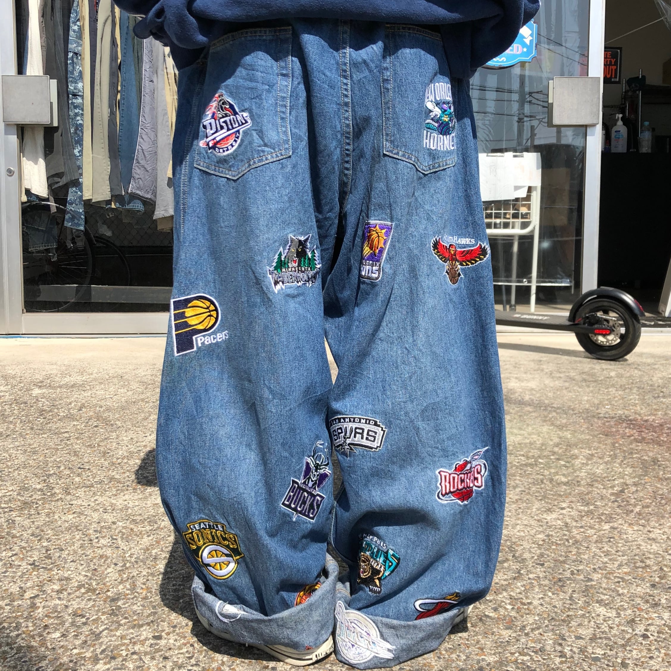 90s NBA デニムパンツ