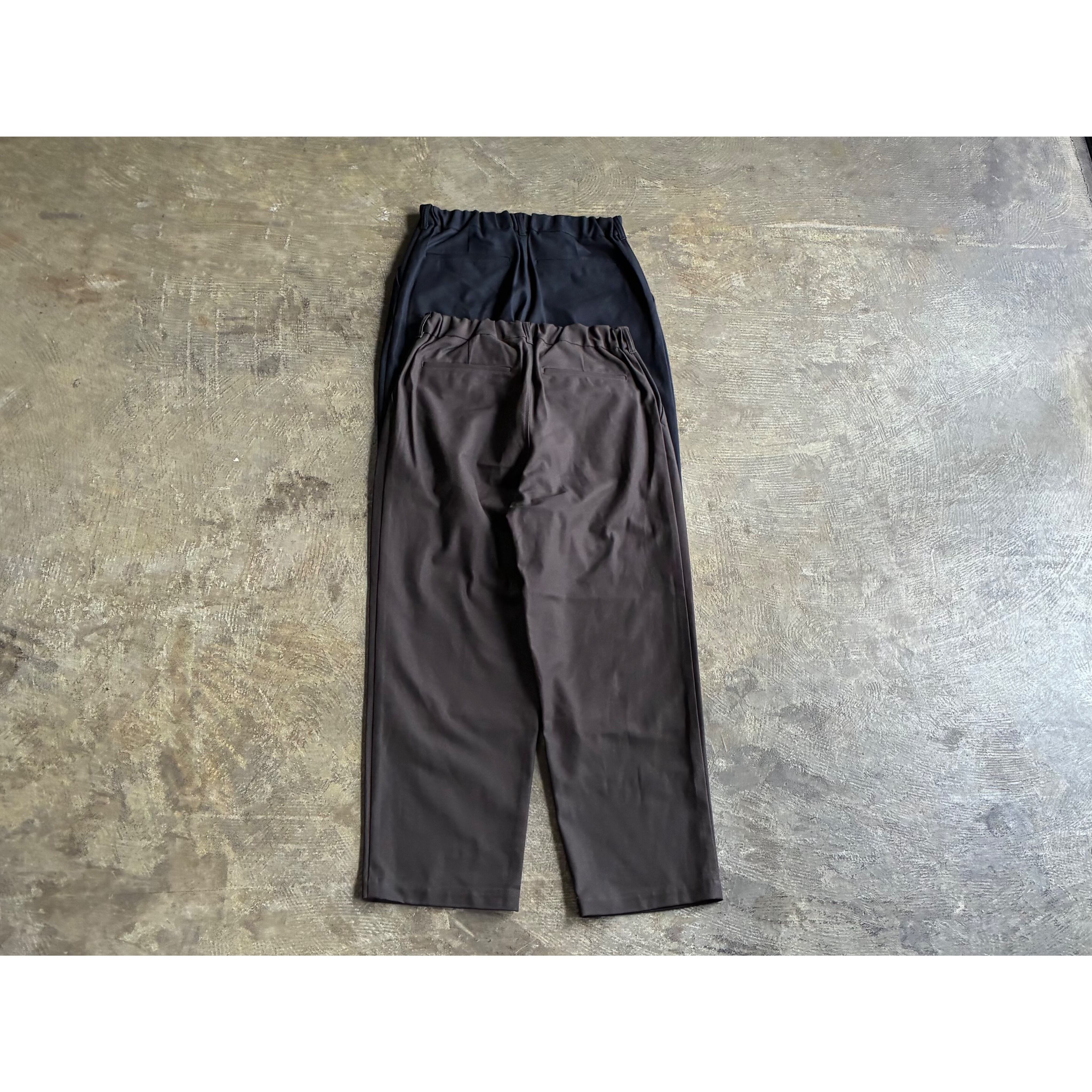 STILL BY HAND(スティル バイ ハンド) Cotton Twill Deep Tuck Pressed
