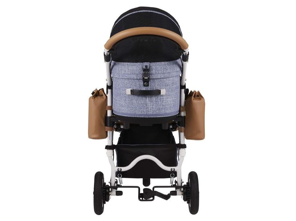 AirBuggy for Pet ドーム3 ブレーキモデル ラージ メランジデニム