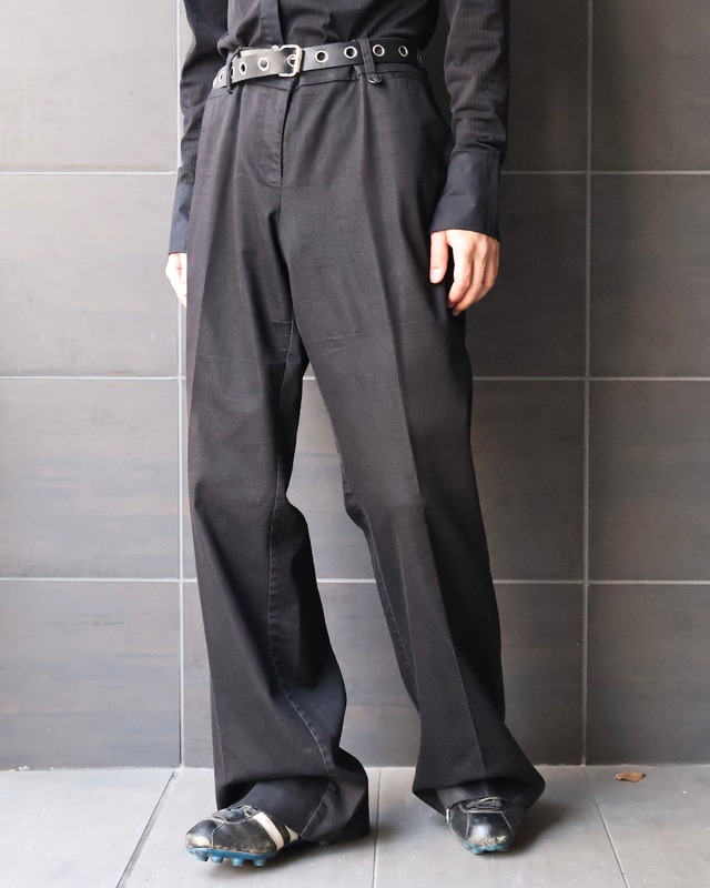luster straight cotton slacks