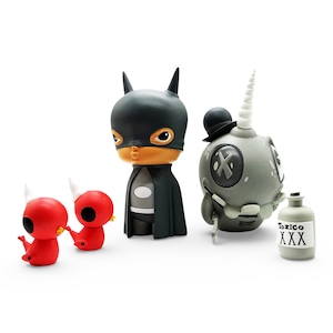 Gray Oliver The Bat Boy by Kathie Olivas and Gray Mortimer the Mortician by Brandt Peters