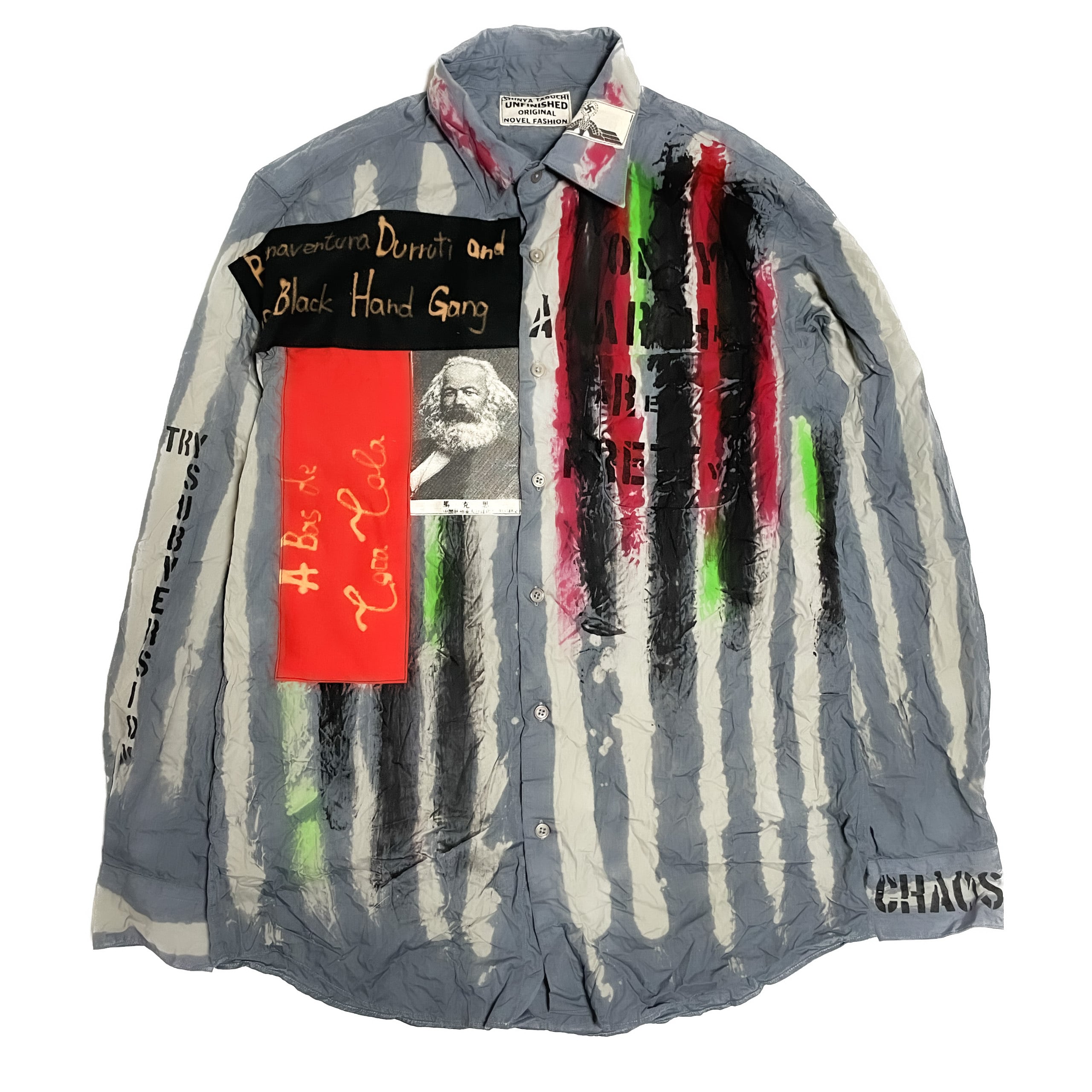 UNFINISHEDアナーキーシャツ2023010 | UNFINISHED