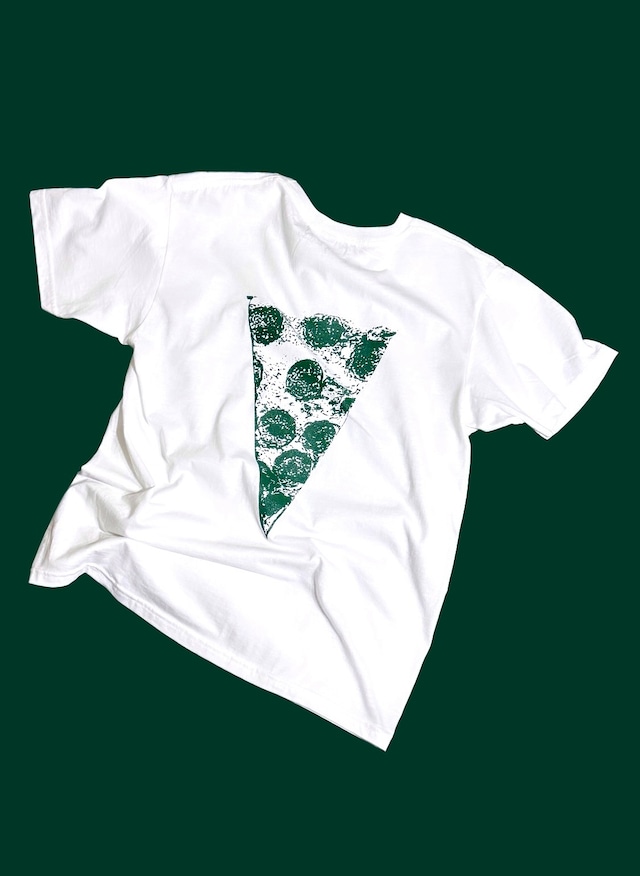 Buon appetito：Cristaseya×LILLY DEL SALONE [BACK PIZZA TEE]