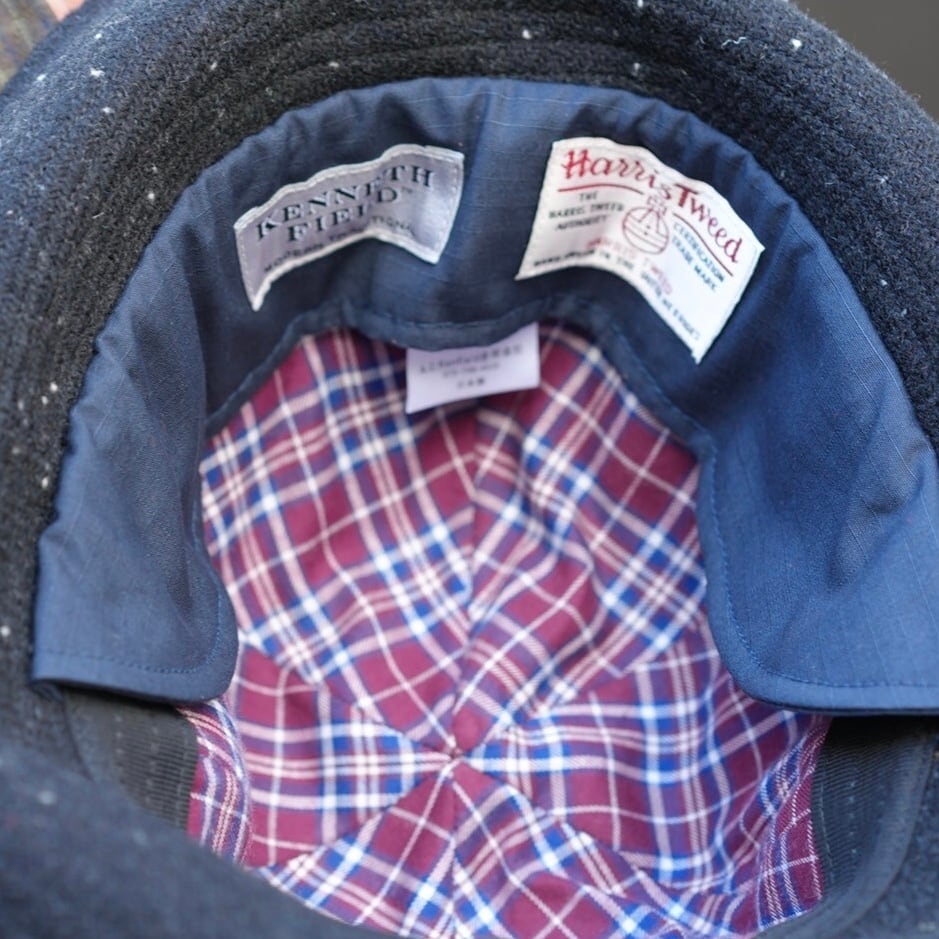 KENNETH FIELD(ケネスフィールド) /Exclusive GUIDE HAT Harris Tweed