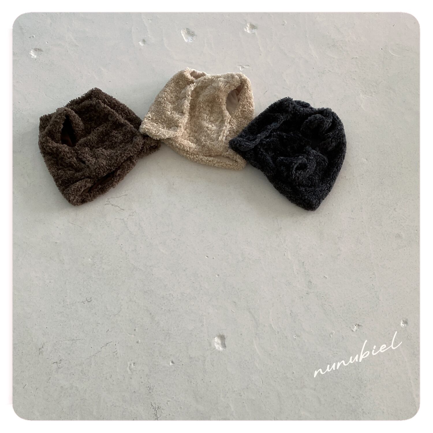 fur vest【nunubiel】※予約商品