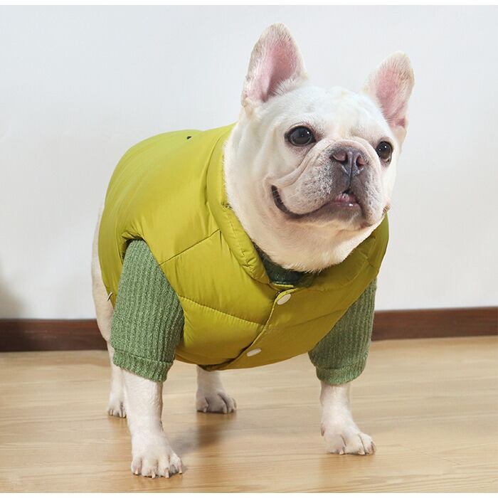 新作 Tシャツ フレンチブルドッグ 服 犬 犬服 モックネック シンプル