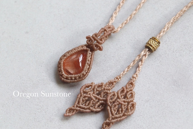 [Oregon Sunstone] Pendant 〜sunshine〜