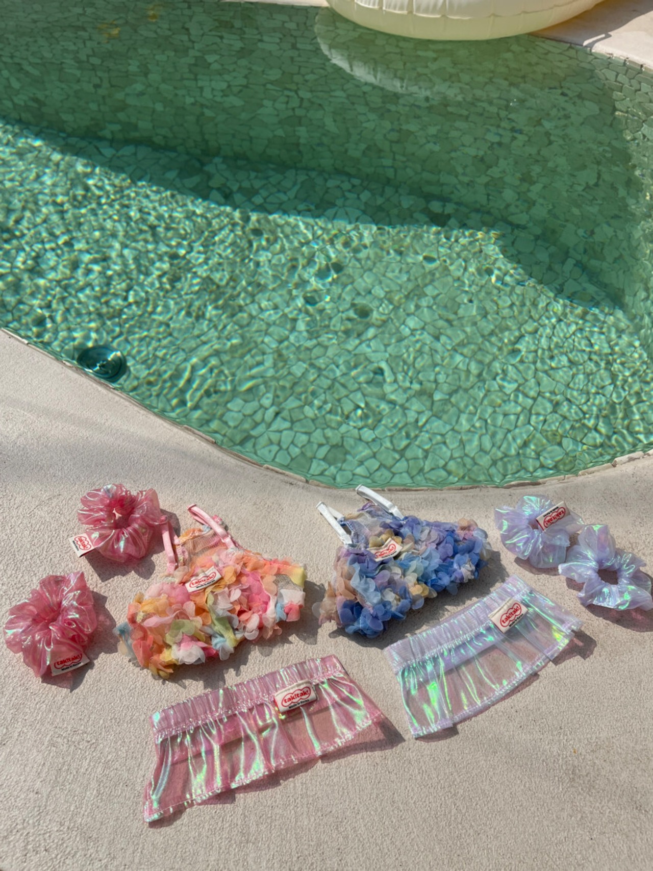 予約【pecoramou select】Festival One Piece/Two Piece set（Blue）