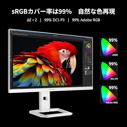 innocn 27m2v ミニLED 4K 量子ドット ディスプレイ