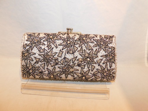 ビーズバック（グレー）Bead bag(Made in Japan)