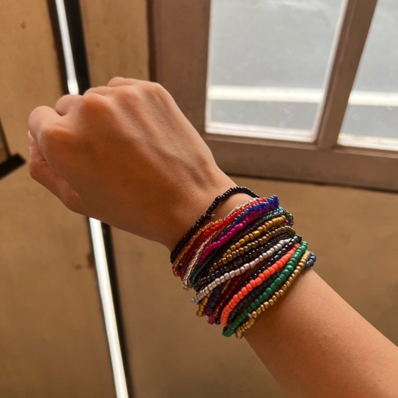 TOPANGA Jewelry　Beads Bracelets 16～20pcs Set　ビーズブレスレット16～20本セット　ブレスレット　ビーズ　カラフル 　bracelet　beads