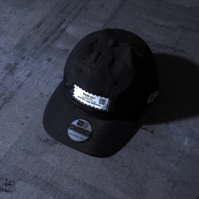 bassandme a.w.c cap ”BAM-LABEL” TYPE-HORIZONTAL