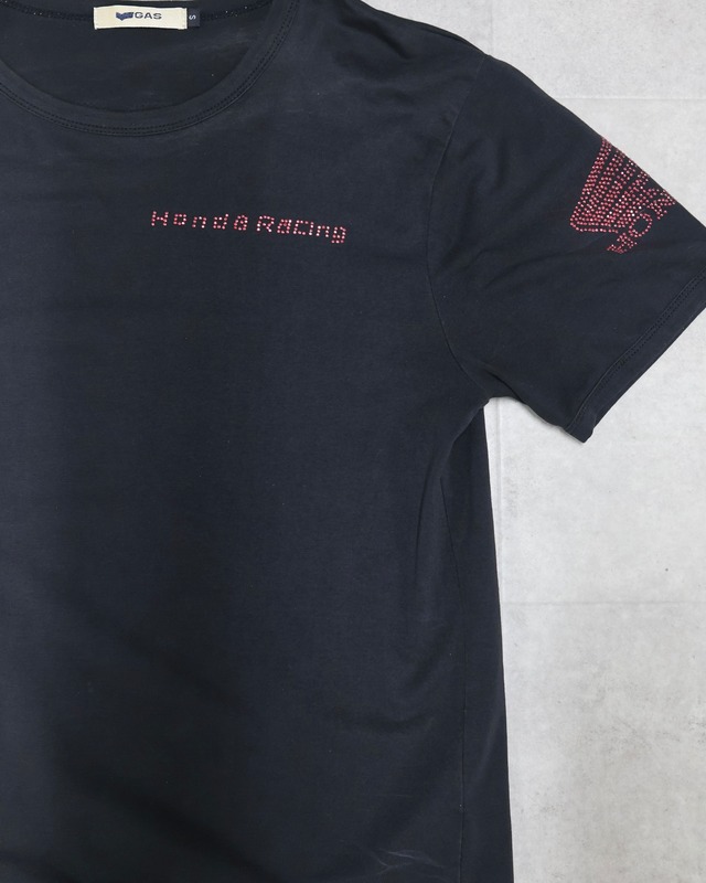 HONDA rhinestone t-shirt