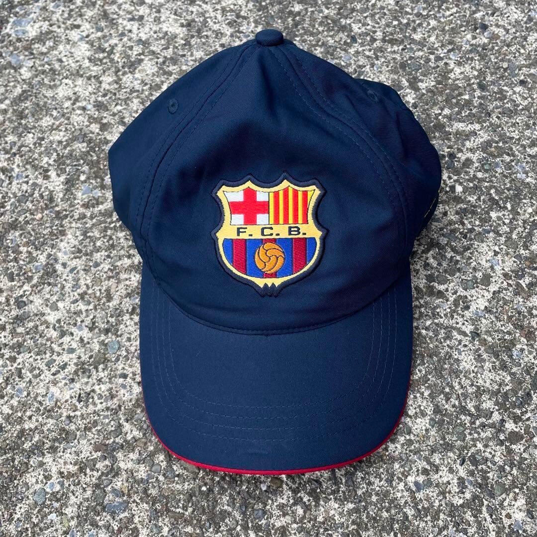 Free】NIKE FC バルセロナ ワッペン ロゴ刺繍 アジャスターチーム