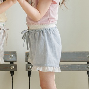 夏レイヤードデザインショートパンツ