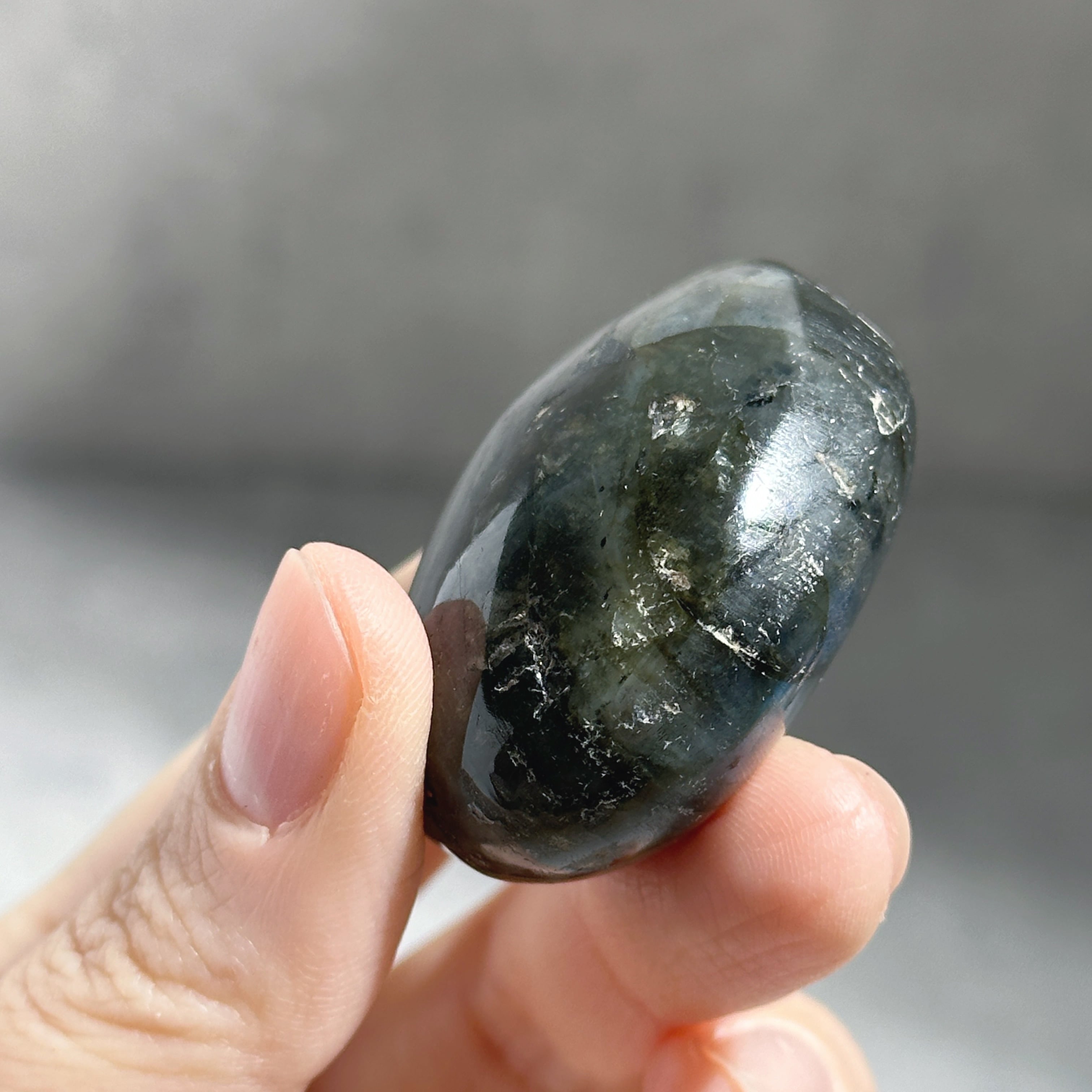 ラブラドライト パームストーン23◇ Labradorite palm stone ◇天然石