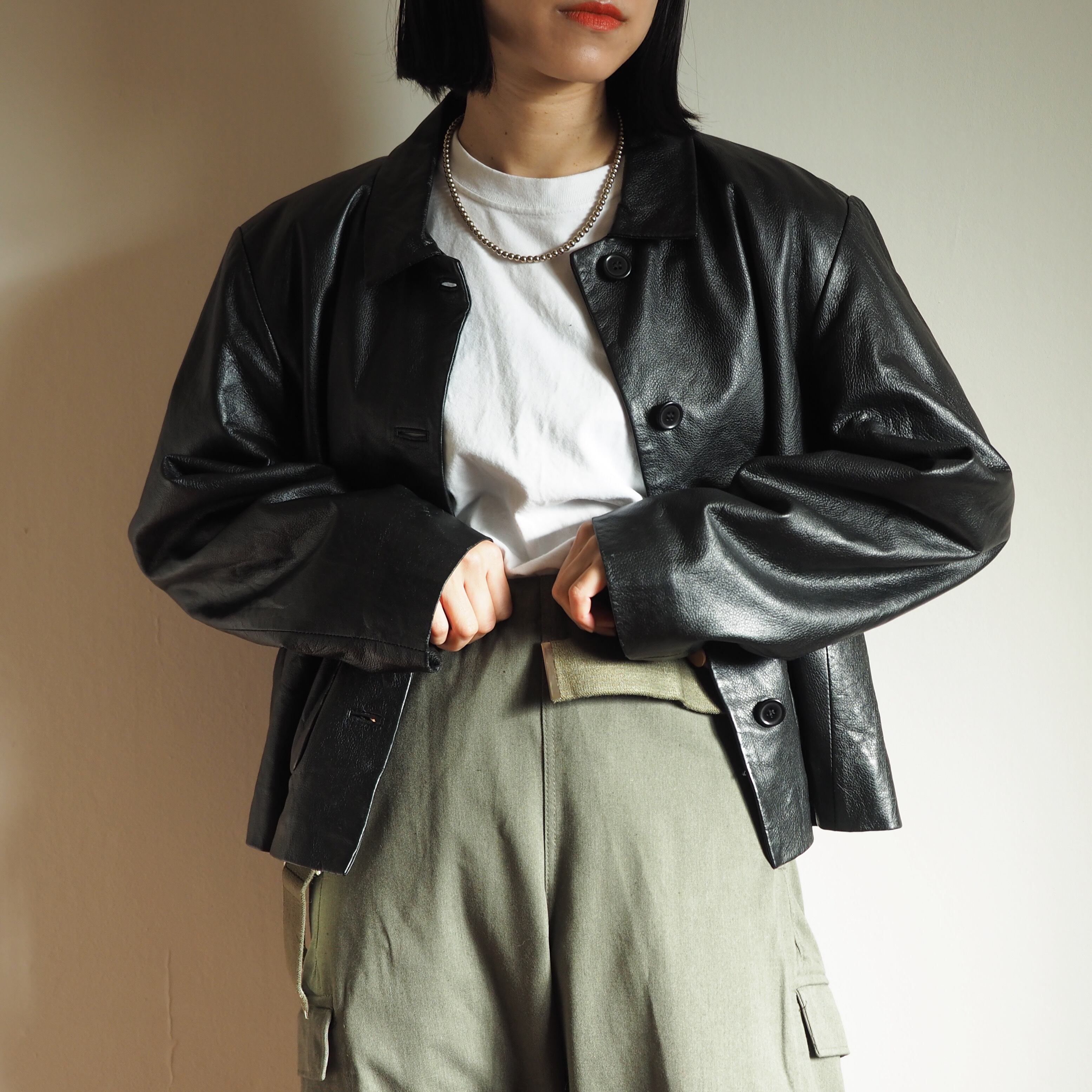 90〜00s Harve Benard leather jacket 90s harve benard Leather Jacket | nanika