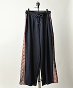 ATELANE jersey wide loose track pants (NAV) 22A-28020