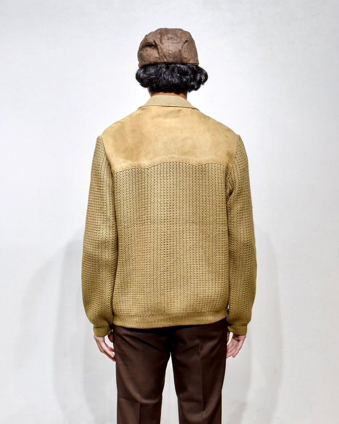 トップス 70s vintage switching knit jacket 70s vintage switching knit jacket