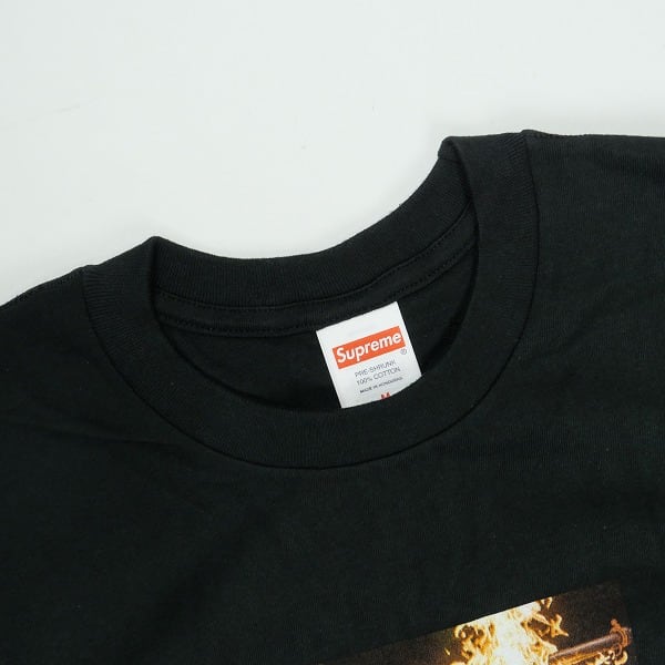 Size【M】 SUPREME シュプリーム ×Spitfire 26SS Flag Tee Black T