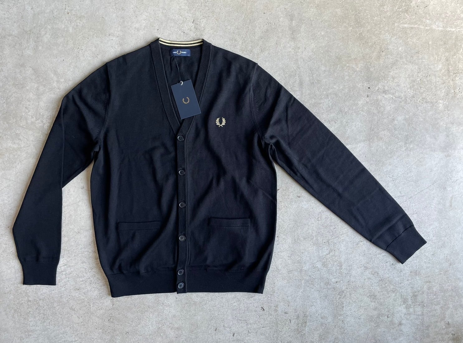 メンズ FRED PERRY フレッドペリー CLASSLC CARDIGAN クラシック