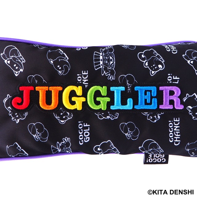 ジャグラー DR用 ストレートタイプヘッドカバー　公式ライセンス商品