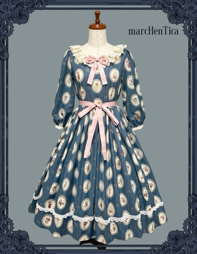 【B品/サンプル品】グレイスドールワンピース（ヨーク切替無し）