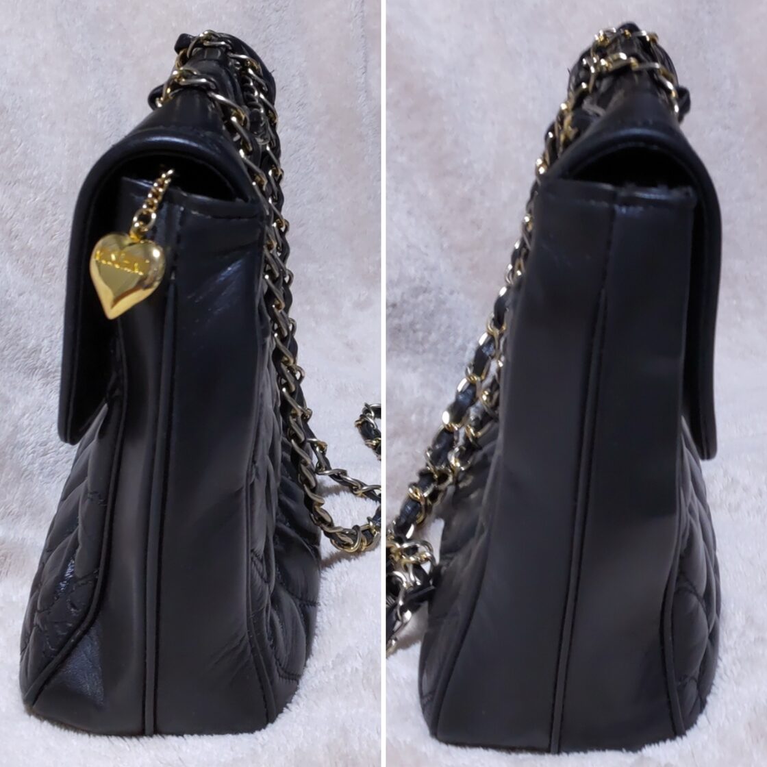 モスキーノ MOSCHINO ショルダーバッグ ハート キルティング 2way | PAY ID